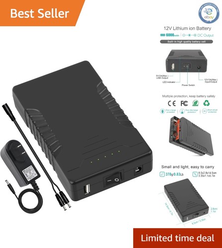 Rechargeable 12v 12000mah - 12v/5v,