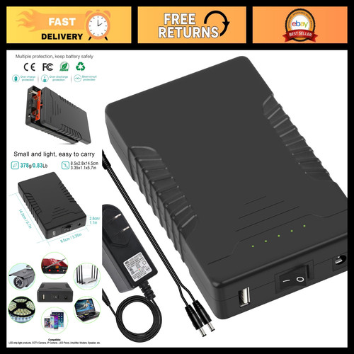 Rechargeable 12v 6000mah - 12v, 6000mah/5v