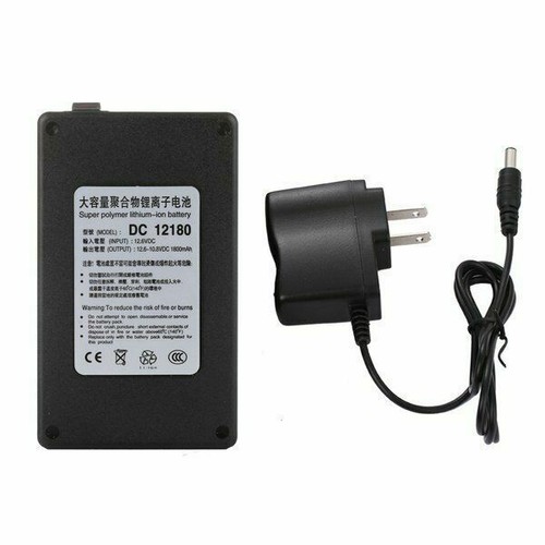 12v 1800mah rechargeable - dc,