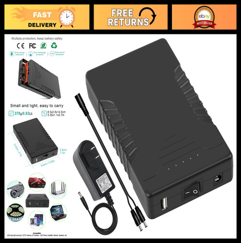 Portable 12v 6000mah - 12v, 6000mah/5v