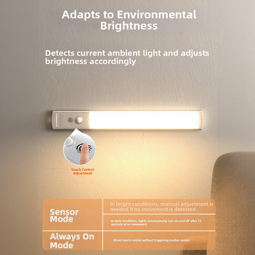 Under cabinet light strip with - light,