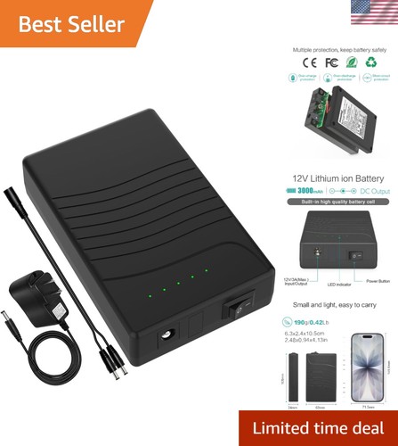 Rechargeable 12v output - rechargeable,