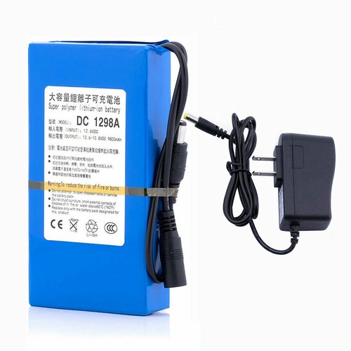Dc12v 9800mah rechargeable - dc12v,