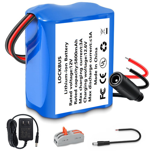 12v 5800mah rechargeable - 5800mah,
