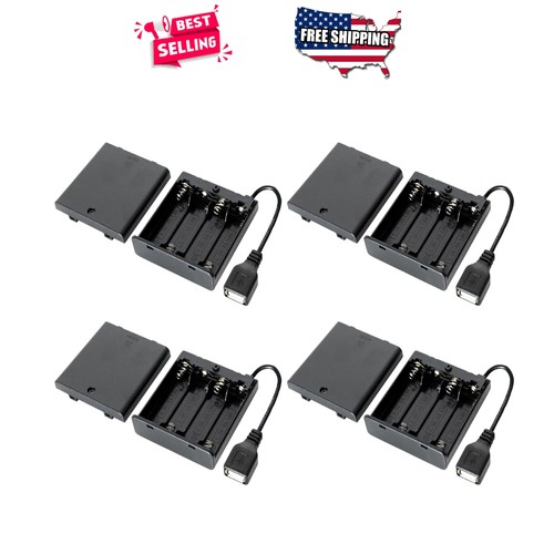 Battery powered usb - powered, 4aa